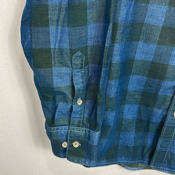 Tommy Bahama Jeans Island Crafted Cotton Plaid Button Down Shirt Size XL - Picture 2 of 9